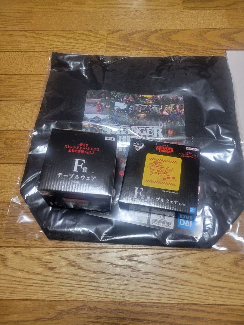 一番くじストレンジャー・シングス A賞フィギュアD賞トートバッグその他