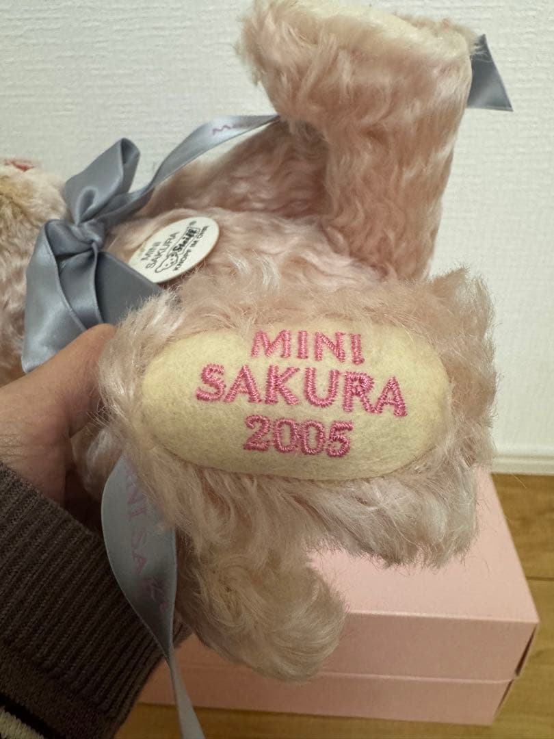 STEIFF Mini Sakura限定1000体 箱入りシュタイフ テディベア