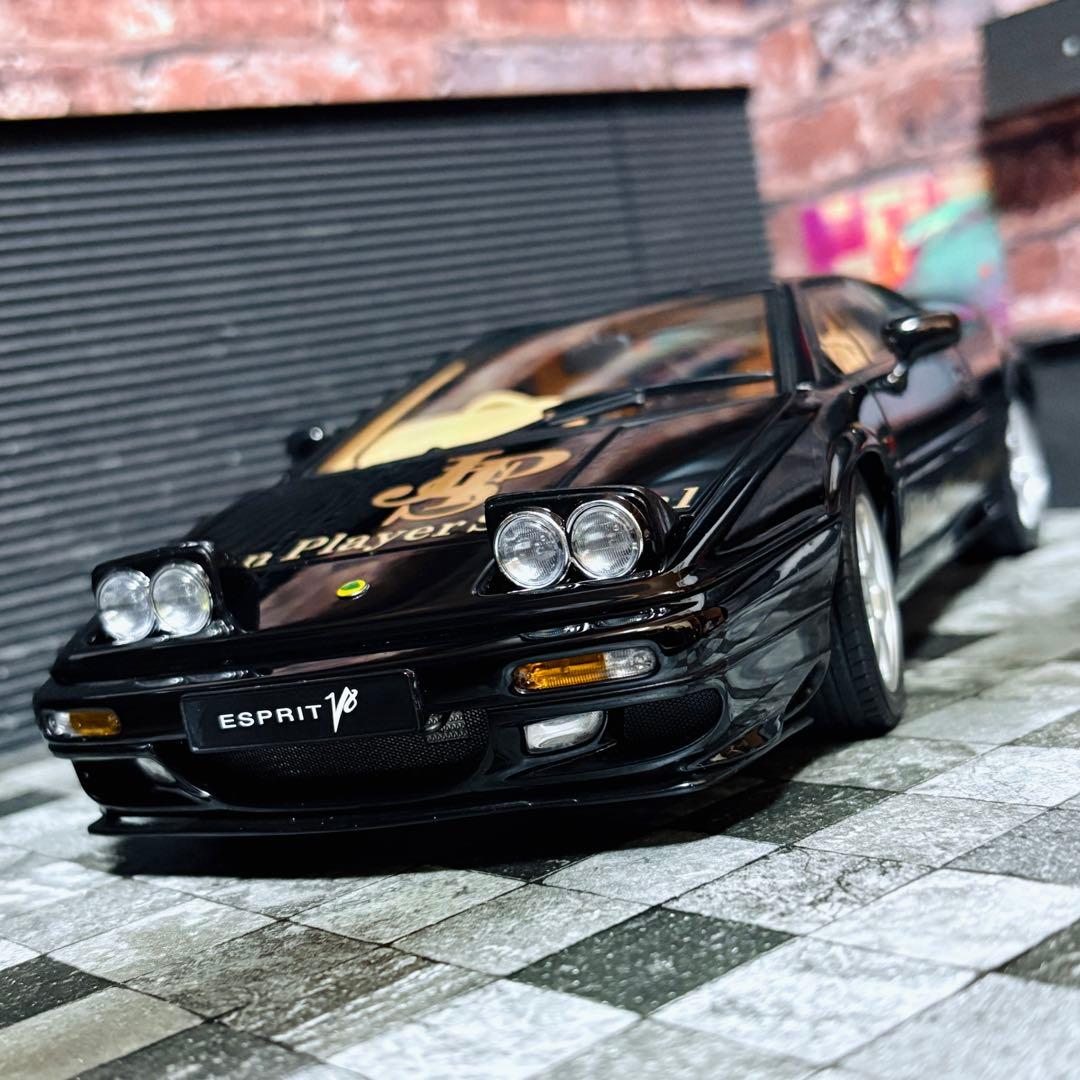 デカール加工品 1/18 AUTOart ロータス エスプリ V8 SE JPS