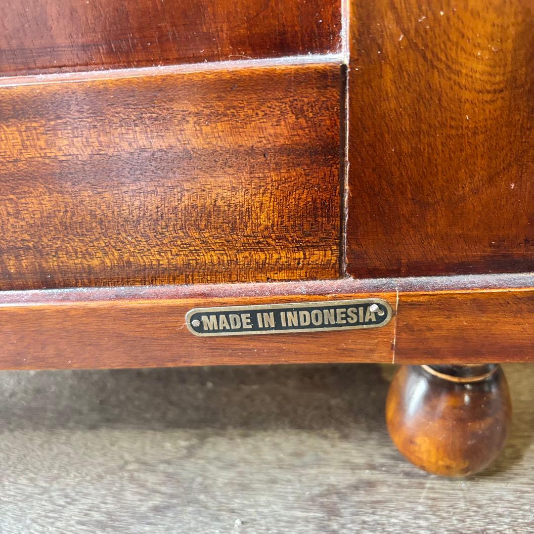 アンティーク調 ミニドレッサーチェスト 鏡台 マホガニー 英国