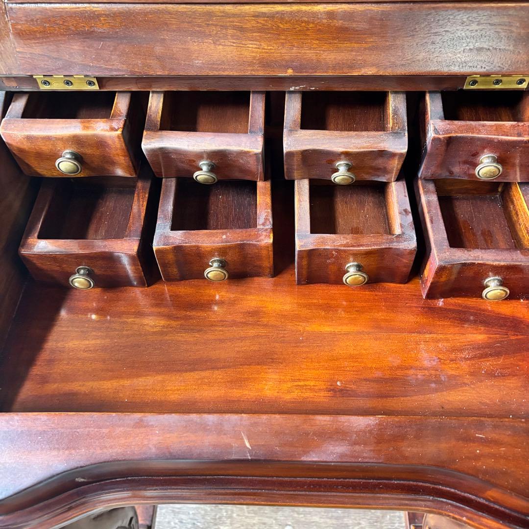 アンティーク調 ミニドレッサーチェスト 鏡台 マホガニー 英国