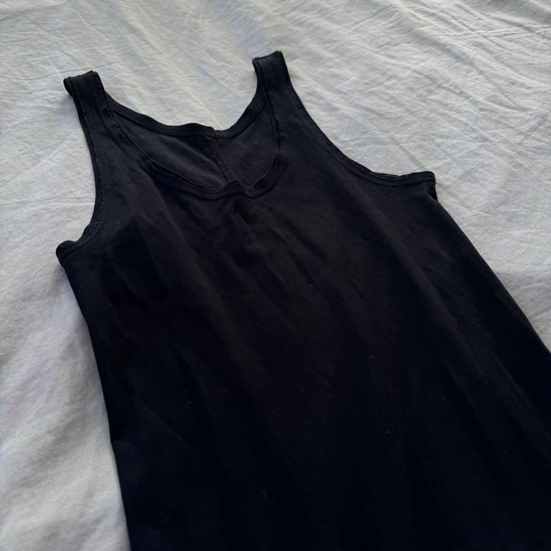トップス 00s  flash asymmetry tank top