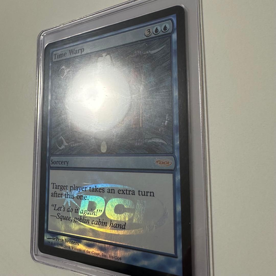 MTG/時間のねじれ/Time Warp/ジャッジ褒賞(DCIマーク)Foil