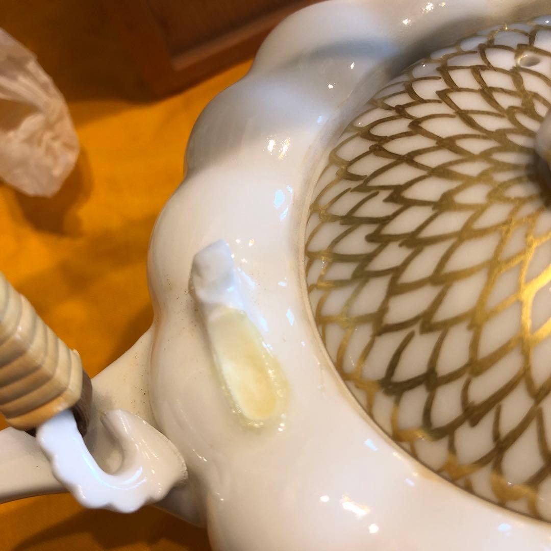 丁子　白髙麗菊花　東哉製　京都　清水