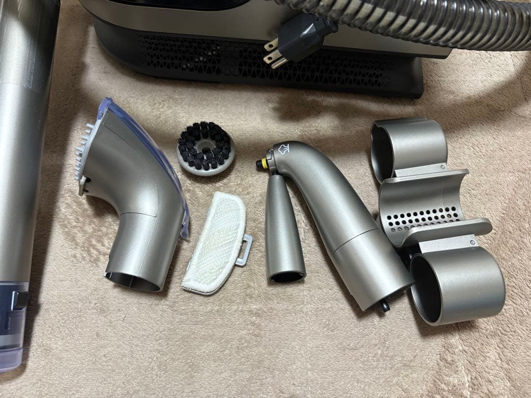 UWANT スチームクリーナー本体 各種アタッチメント付きB400マルチポイント