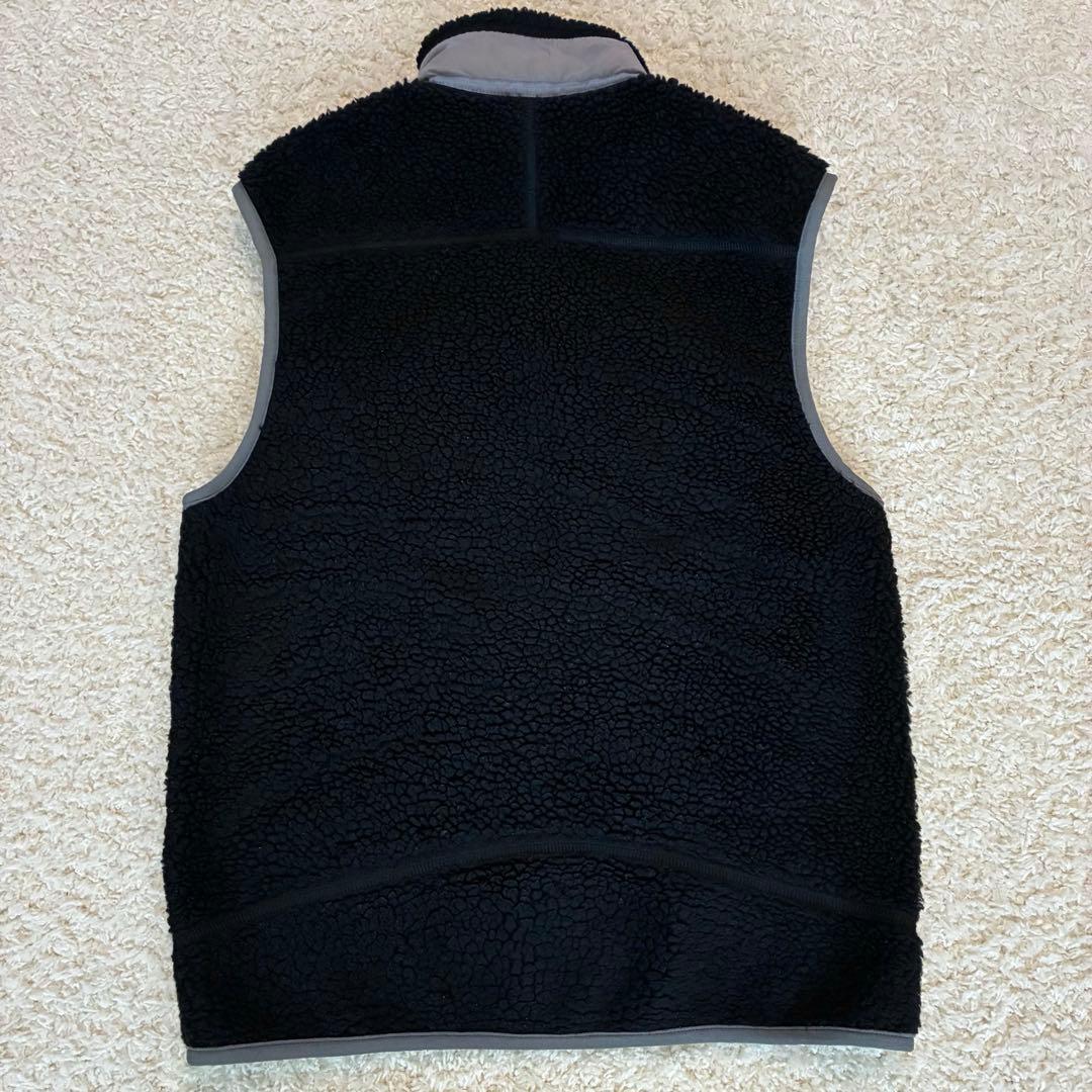 patagonia パタゴニア　フリース　ブラック レトロXベストS