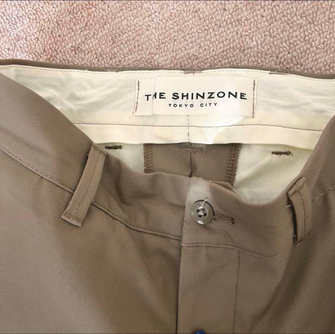 【美品】シンゾーン ハイウエストチノパンツ 34