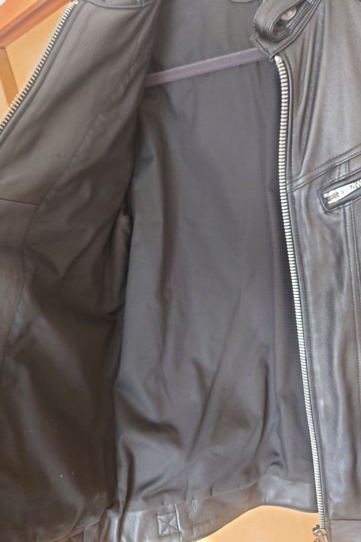 JACKROSE ラムレザー シングルライダースジャケット　サイズ4