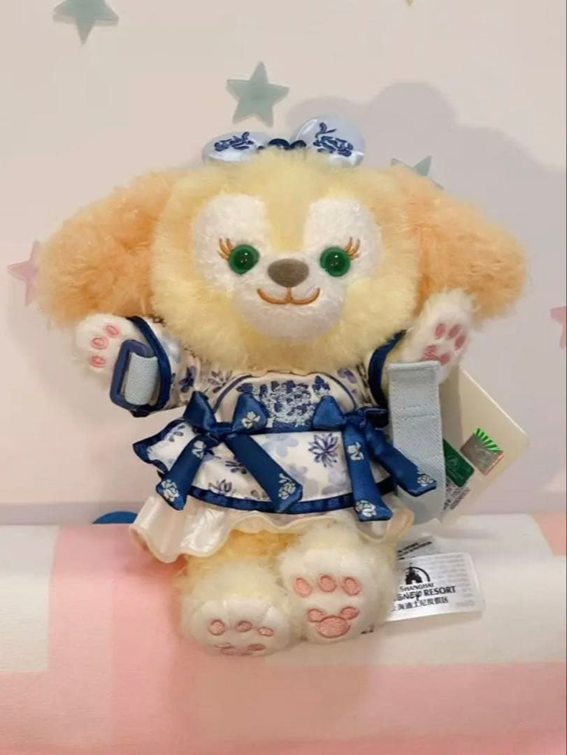 専用⑧お顔厳選　上海ディズニー　青花　リーナベルぬいぐるみSS4975