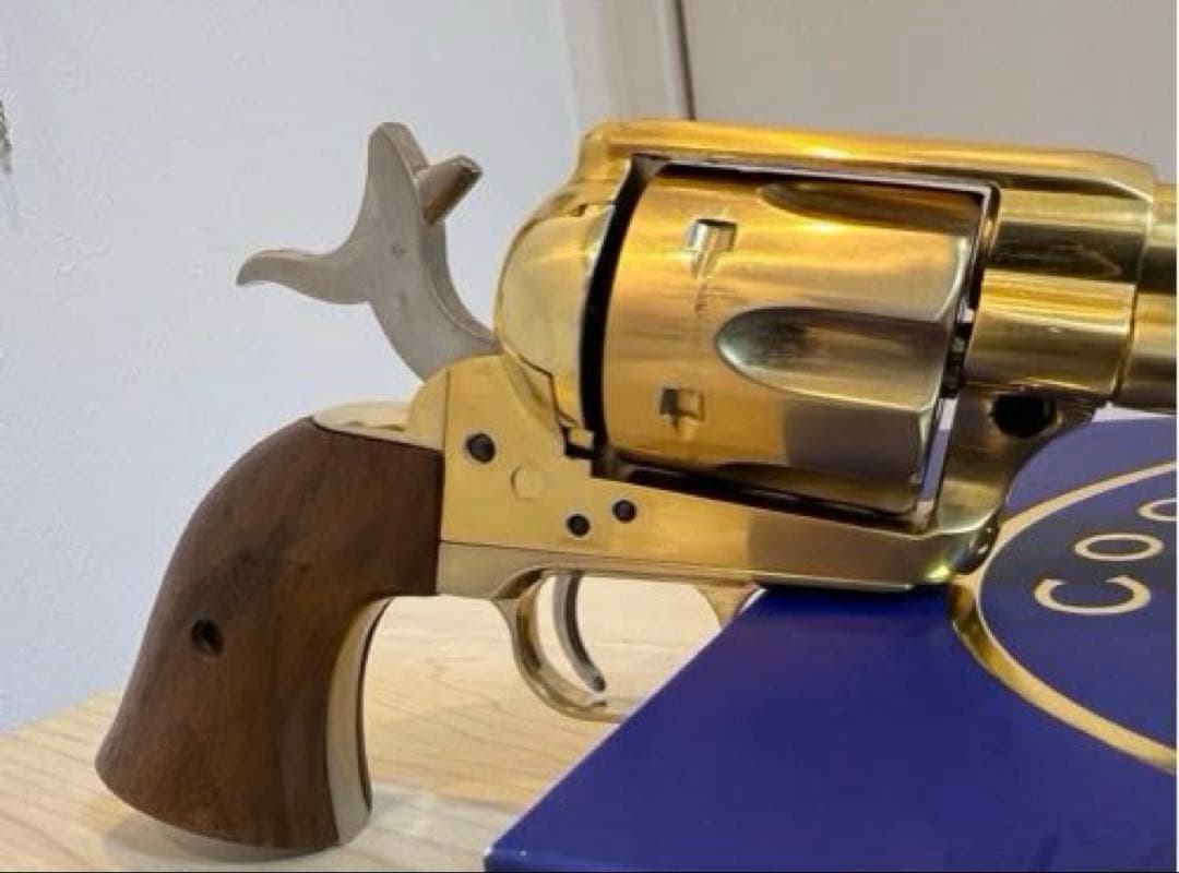 マルシン　コルトSAA45 22KGP 木グリSMG適合モデルガン(本体のみ)