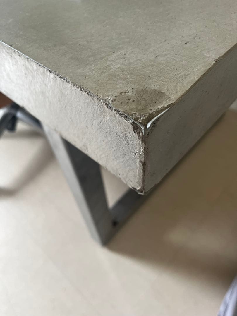 引越特別価格【特注品】モルタル天板　ダイニングテーブル