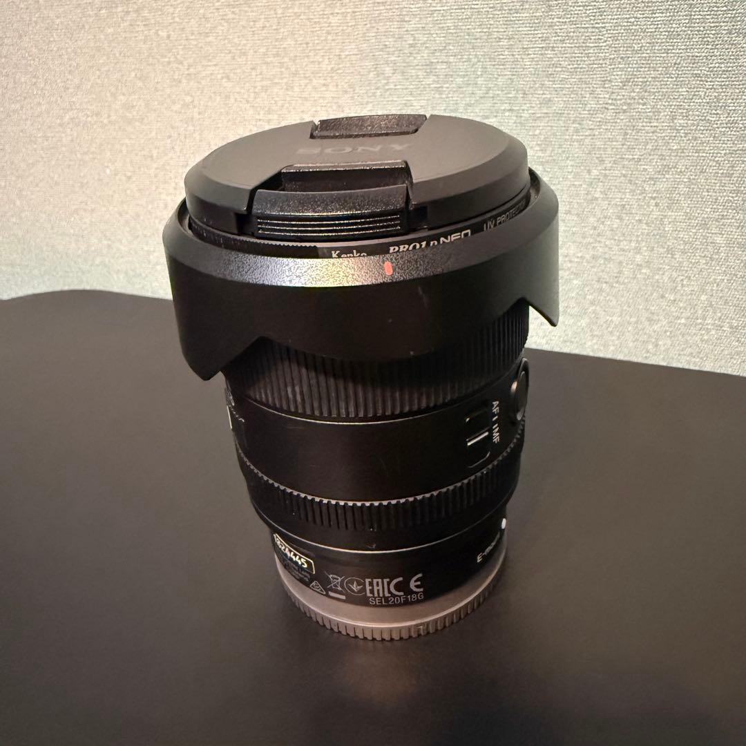 SONY カメラレンズ FE 20mm F1.8 G（SEL20F18G）