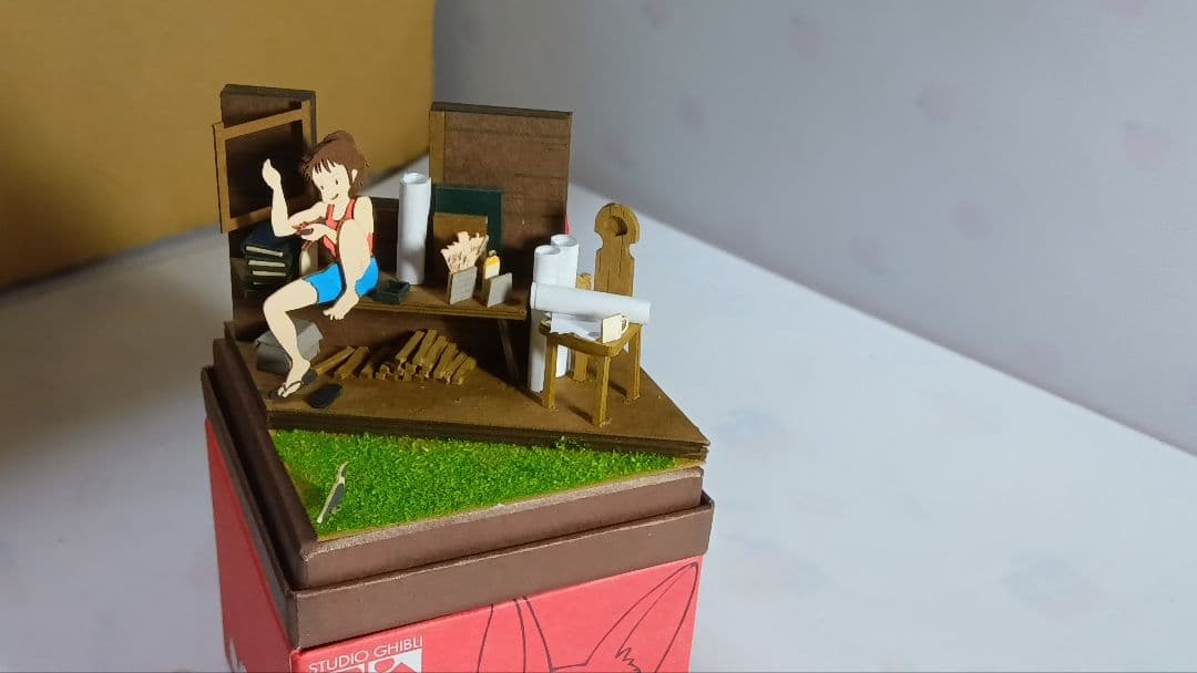 魔女の宅急便　さんけい　ペーパークラフト　ジブリ