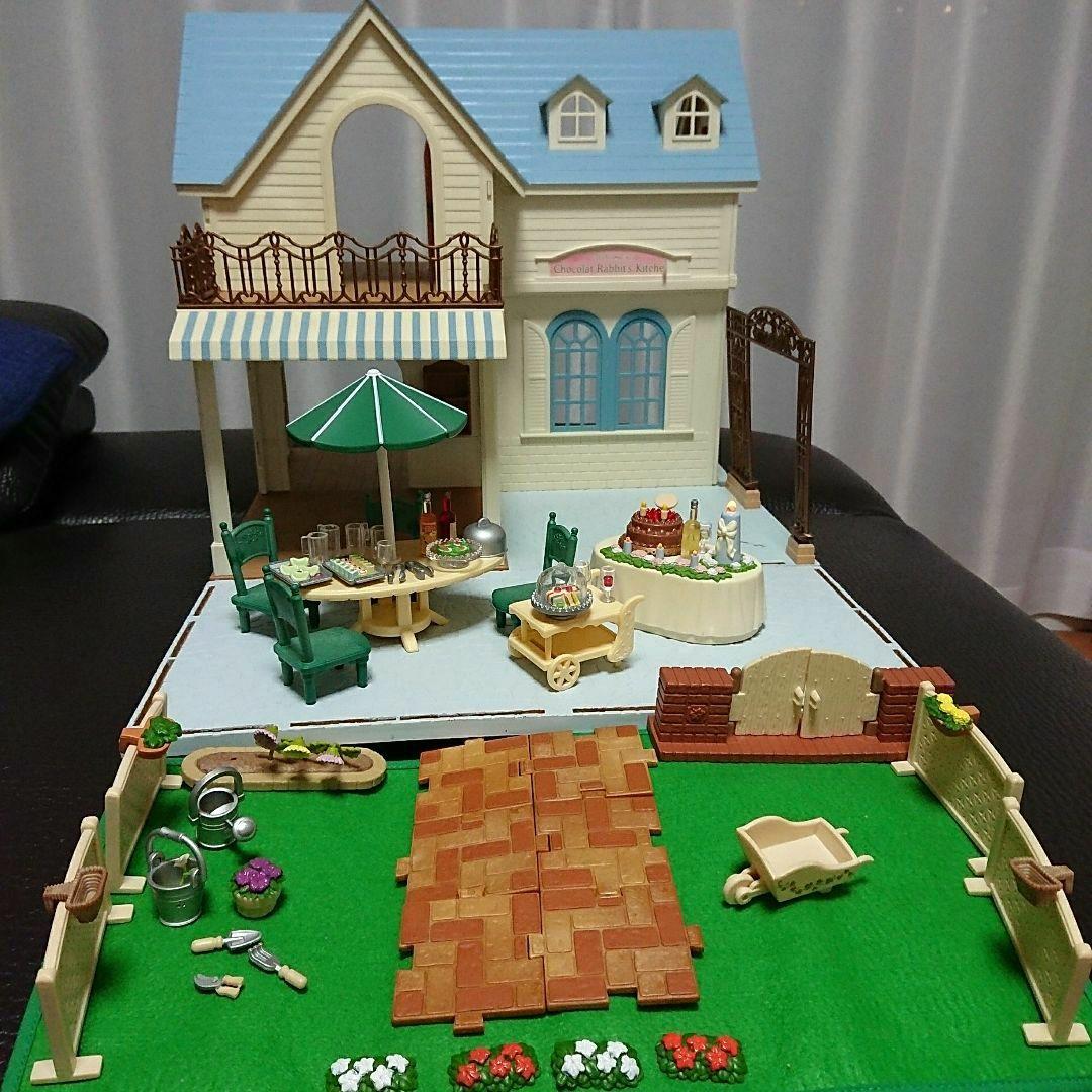 シルバニア＊お家はすてきなあこがれのお店～スペシャルパーティーセット&ガーデン