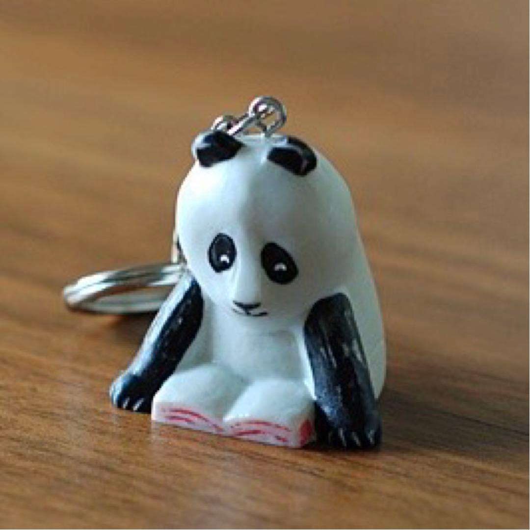 リサ・ラーソンLisaLarsonパンダyonda？新潮文庫非売品オブジェ元箱付