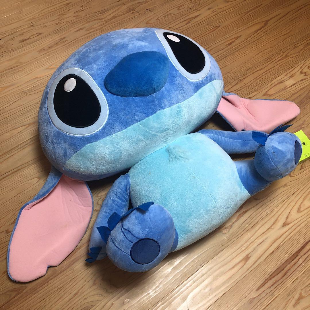 お値下げ【美品】スティッチ ぬいぐるみ 85cm 超超特大 正規品