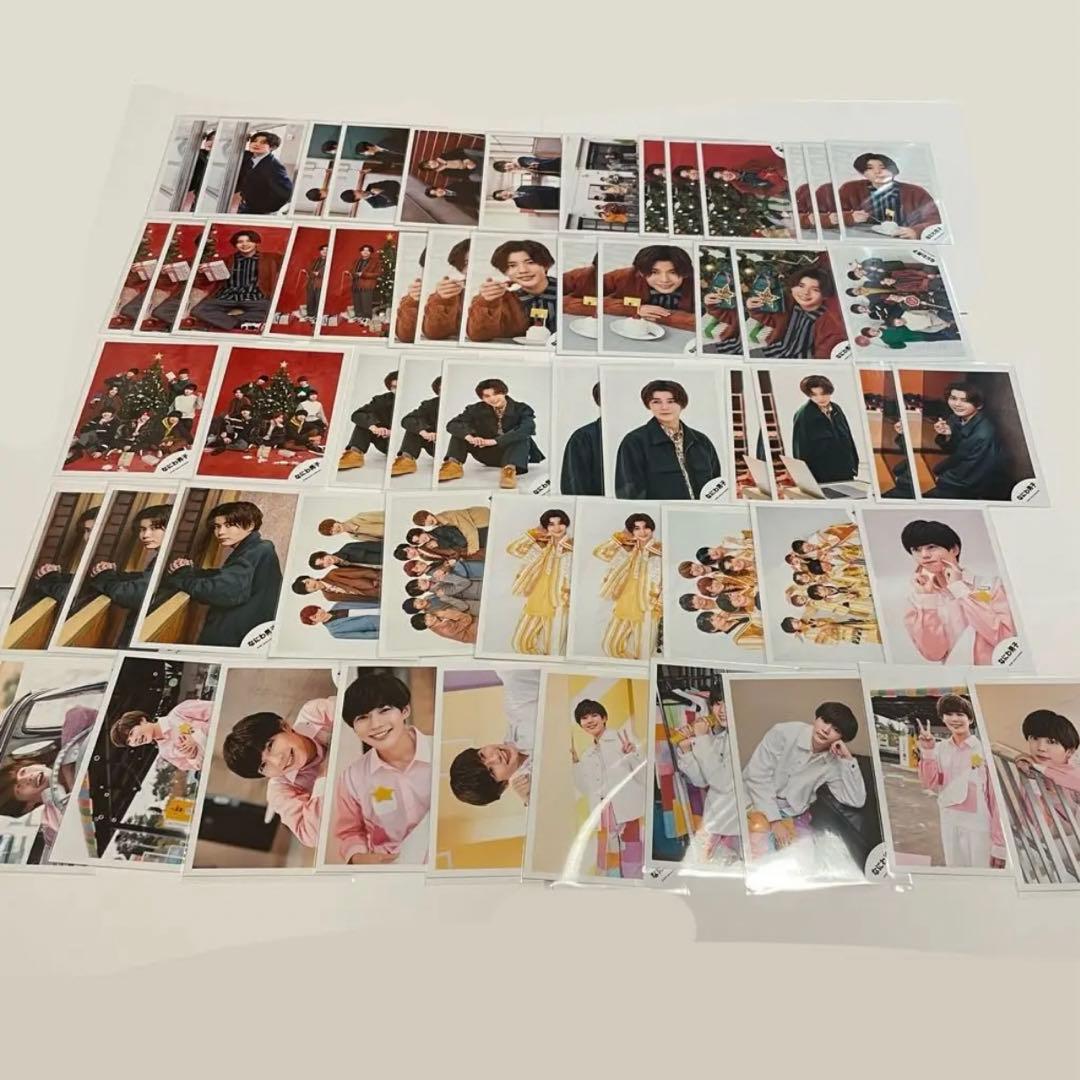 なにわ男子 長尾謙杜 なにわ フォトセット うちわ ちびぬい まとめ売り