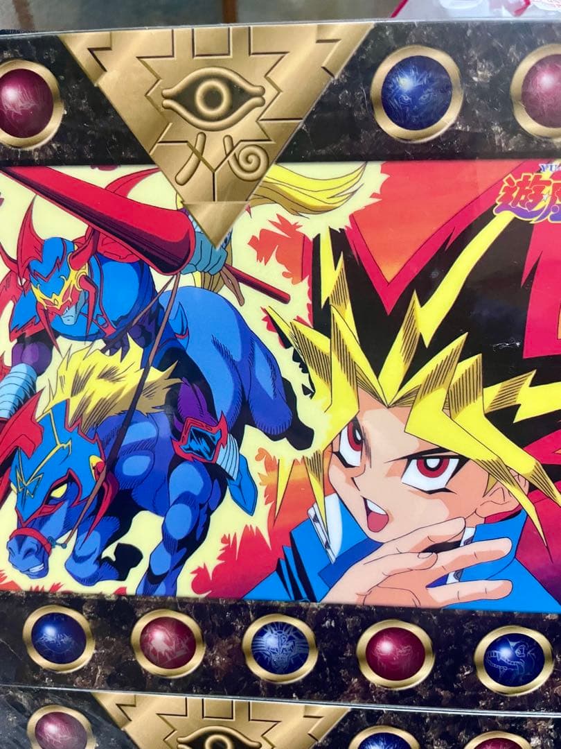 【超希少】遊戯王下敷き2枚セット 闇遊戯 バンプレスト 初代 【非売品】レトロ