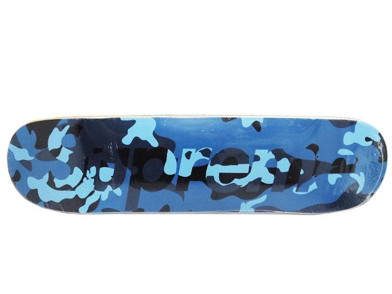 新品 シュリンク付 Supreme Camo Logo Skateboard