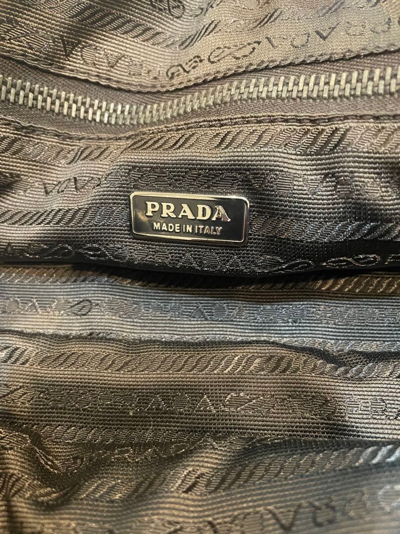 【美品-希少】プラダ PRADA ハンドバッグ ボーリングバッグ レザー
