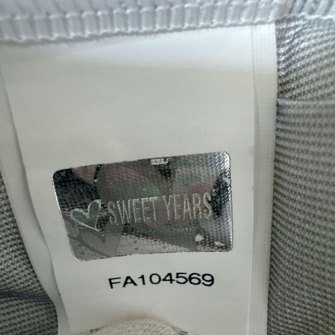 SY32 レディース フルジップアップブルゾン ホワイト サイズM