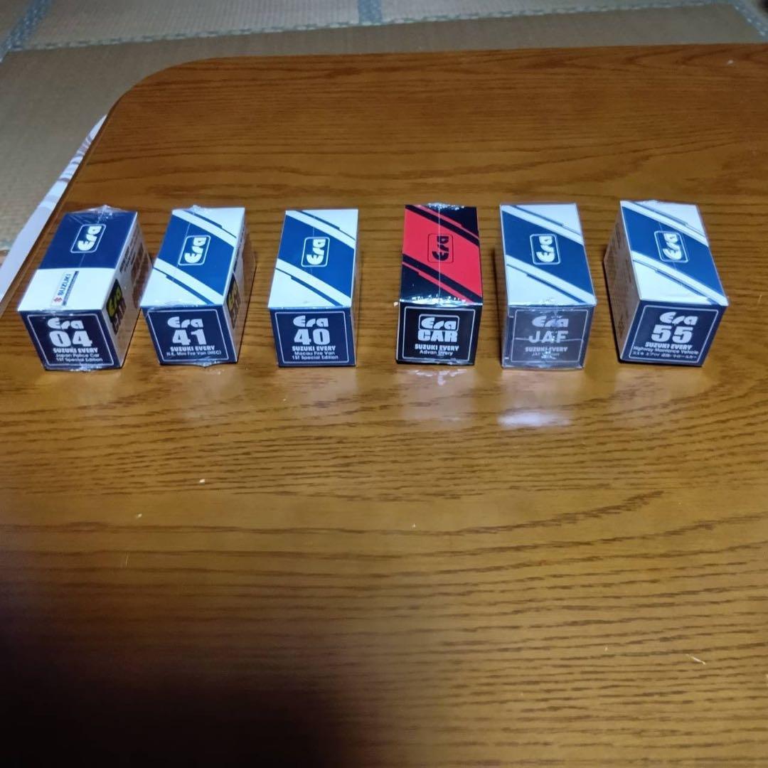 【6台セット】EraCAR エラカー　エブリイ 1/64