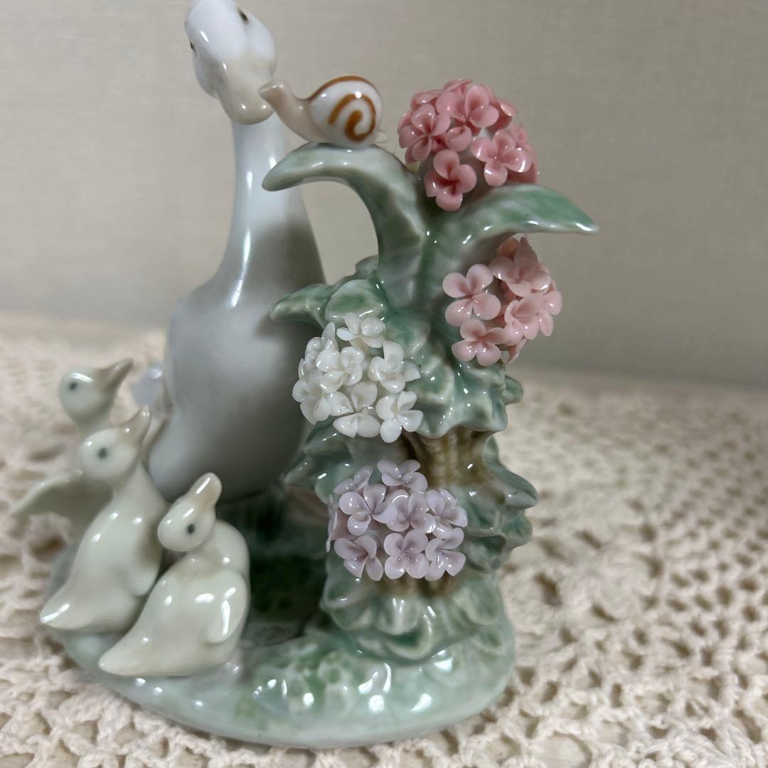 リヤドロ カタツムリとアヒル達 1439 Lladro フィギュリ