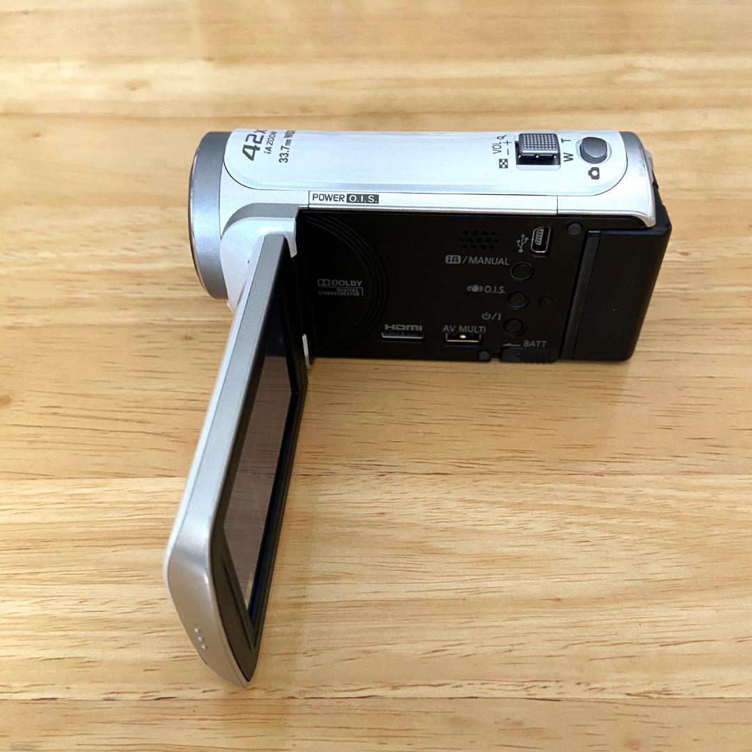 Panasonic HDC-TM45 ビデオカメラ 本体 パナソニック 白