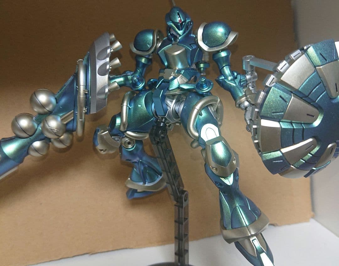 塗装完成品 HG エグザベ専用ギャン(ハクジ装備) ジャンク品