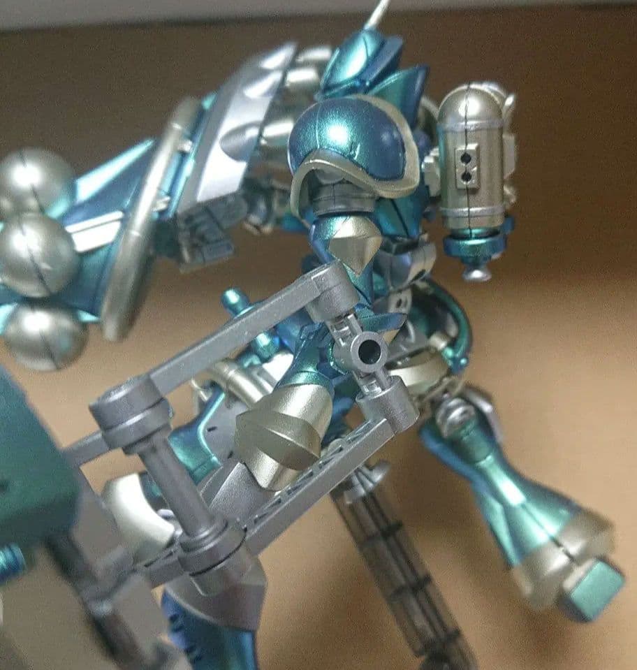 塗装完成品 HG エグザベ専用ギャン(ハクジ装備) ジャンク品