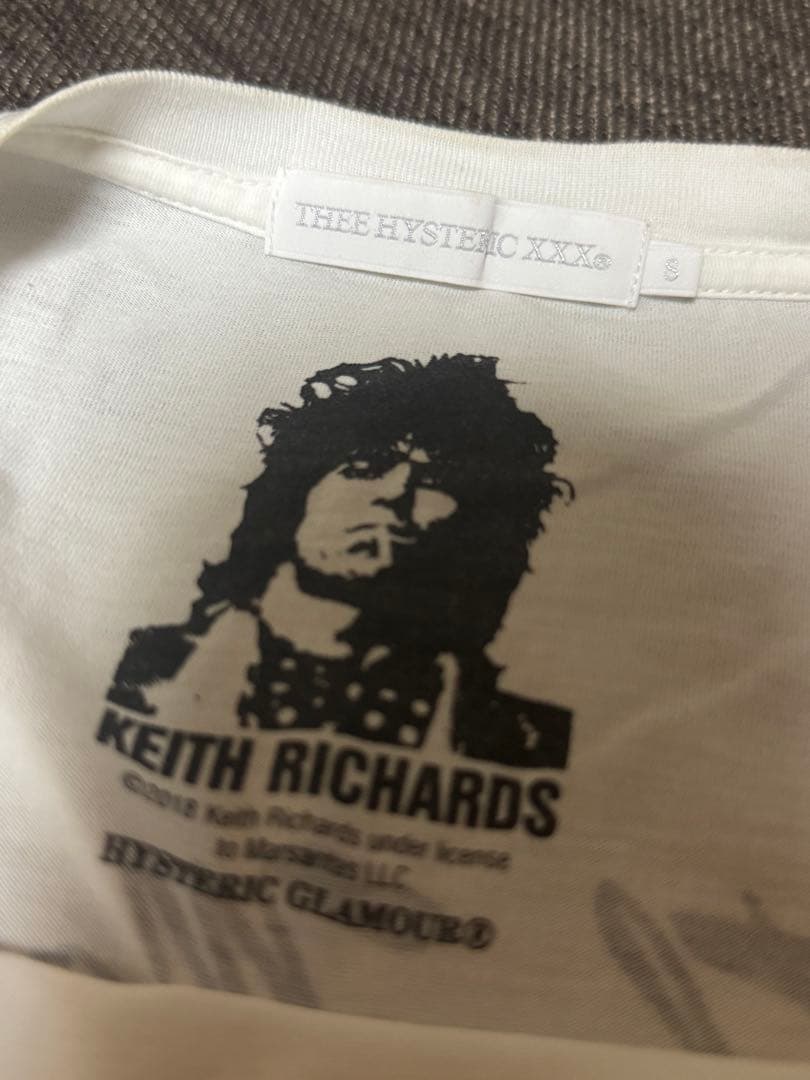 HYSTERIC GLAMOUR Keith Richards XXXTシャツ