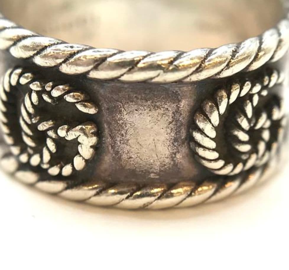 GUCCI アラベスク リング シルバー925 11号