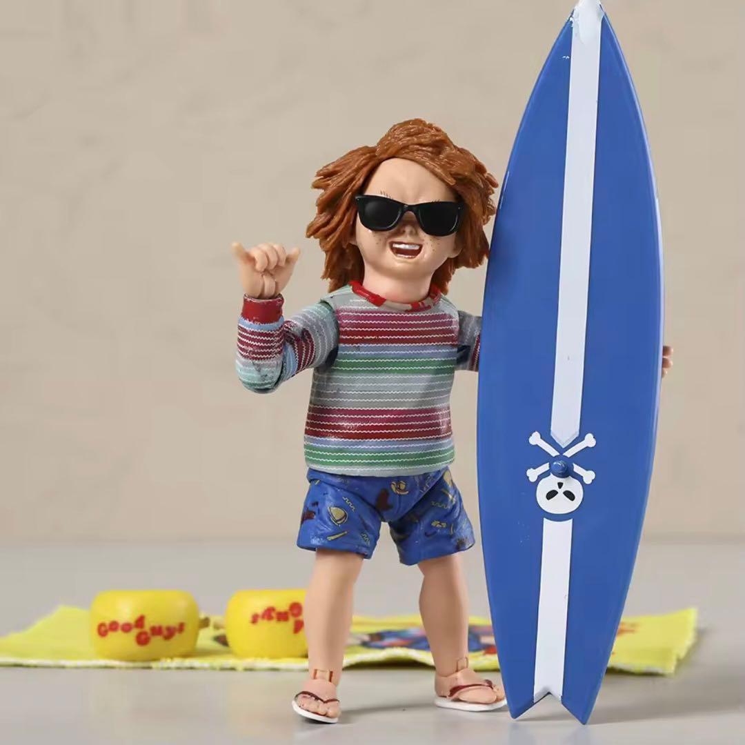 新品　NECA Chucky チャッキー　サーフズアップ　ネカ　フィギュア