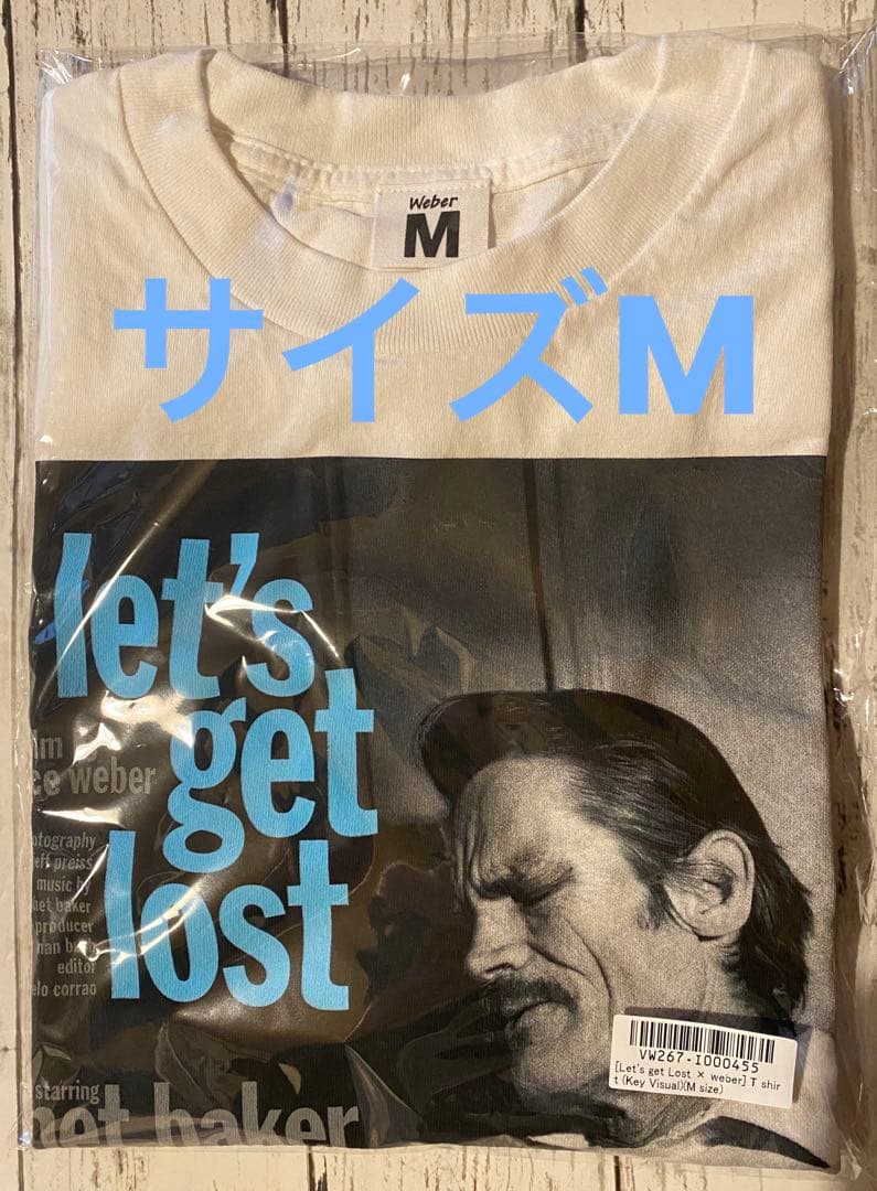 Let's get Lost × weber Tシャツ チェットベイカー