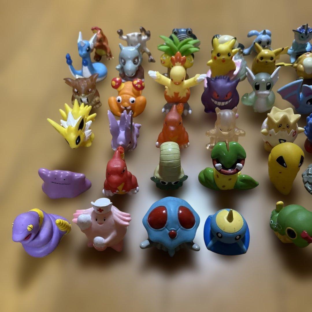 最終値下げゲームキャラクターポケモンフィギュア永谷園めんこセット レア