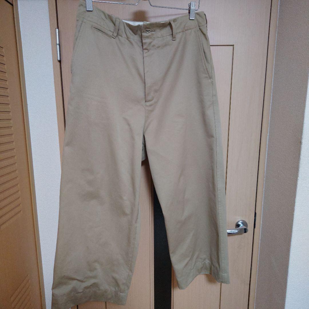 AURALEE ベージュ チノパン