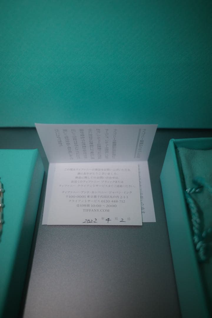 TIFFANY & Co.ティファニー ハードウェア マイクロリンクブレスレット