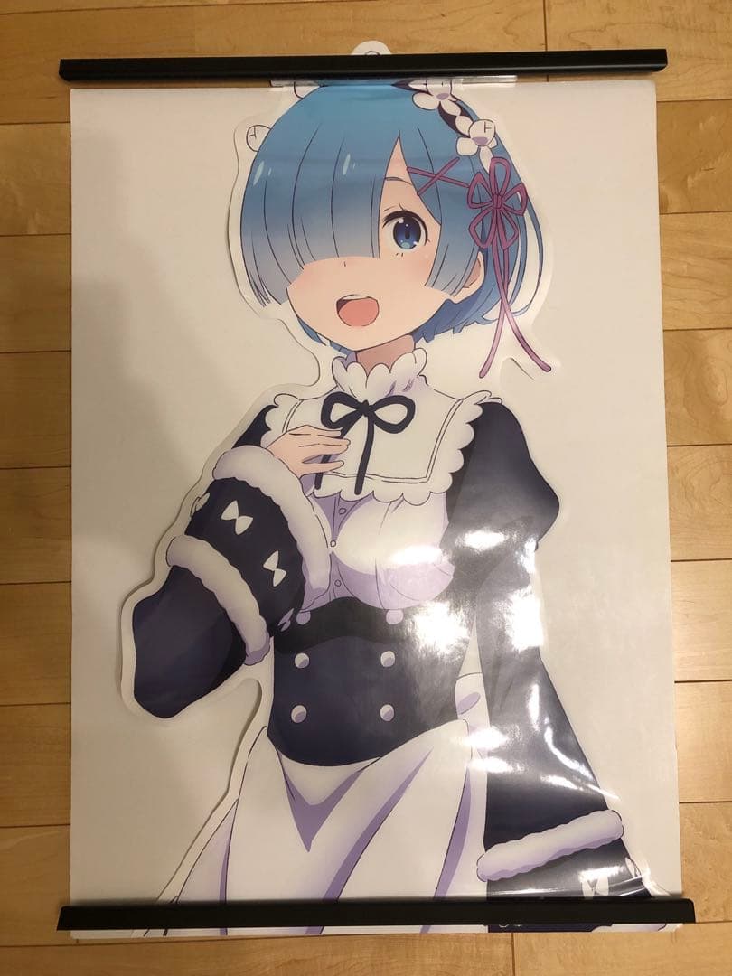 【非売品】Re:ゼロから始める異世界生活 リゼロ レム 等身大 ステッカー