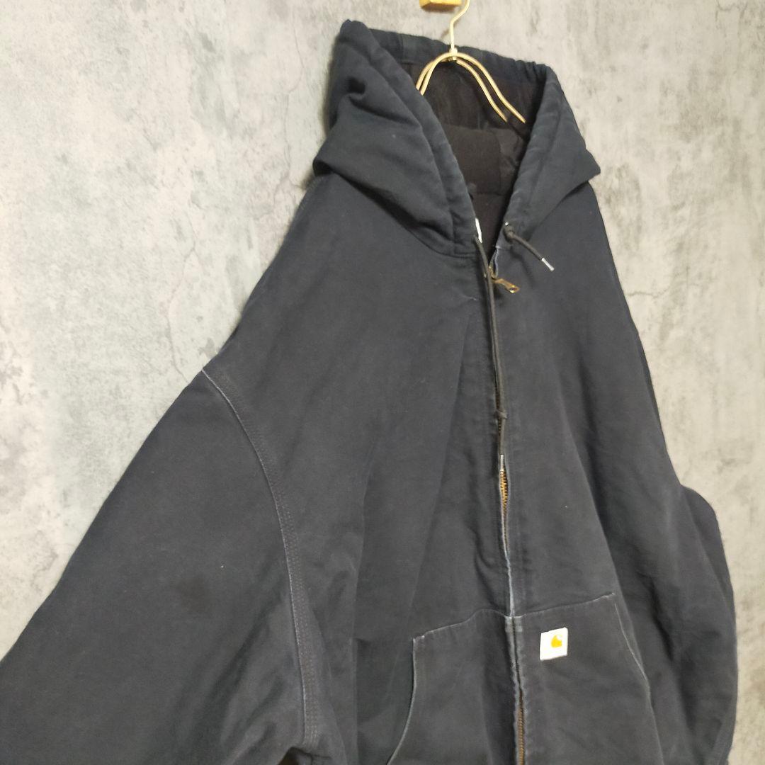 【古着】(2XL) Carhartt カーハート アクティブジャケット 黒