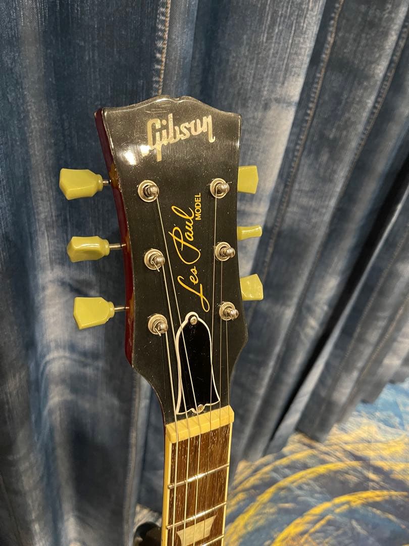 くさっぽバリトラ極上杢　ギブソンバーストレプリカ　レスポール　3.65kg