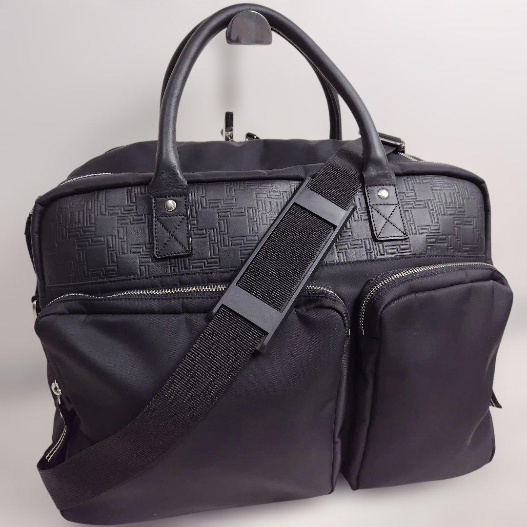 ✨極美品✨Dunhill ダンヒル2way ビジネスバックショルダー肩掛け　黒