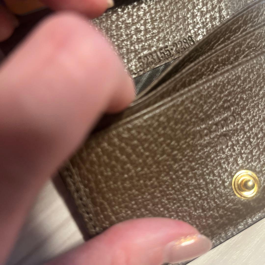 グッチ　財布　マーモント シェリーライン