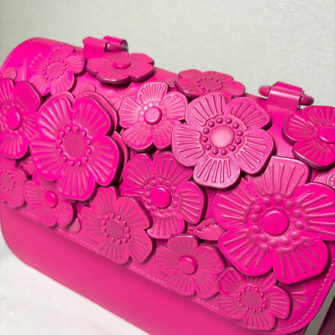 【未使用級】　ローグ　トップハンドルバッグ　ティーローズ　ショルダー　ピンク