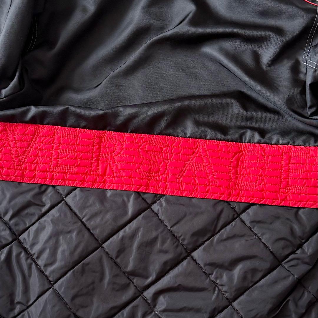 【スガちゃん さん】VERSACE RFID搭載 Vロゴブルゾン キルティング