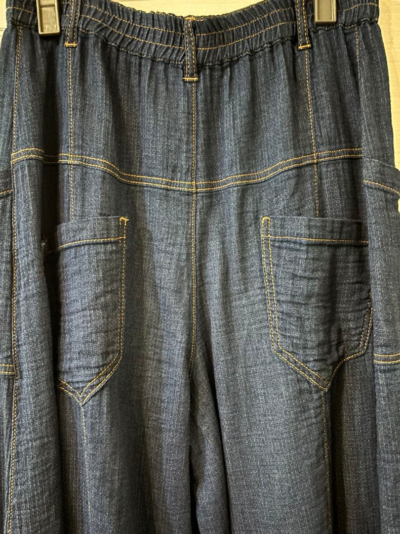 新品未使用☆センソユニコCUBE CUBEのガウチョパンツ