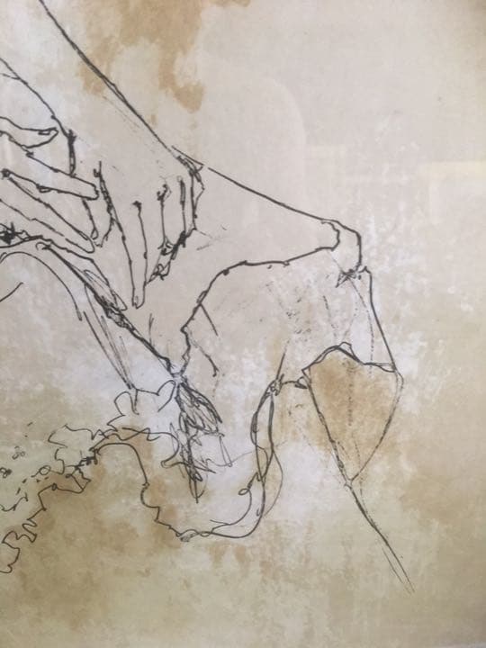 ジャンセン リトグラフ ジャクリーヌ 貴重和紙刷り