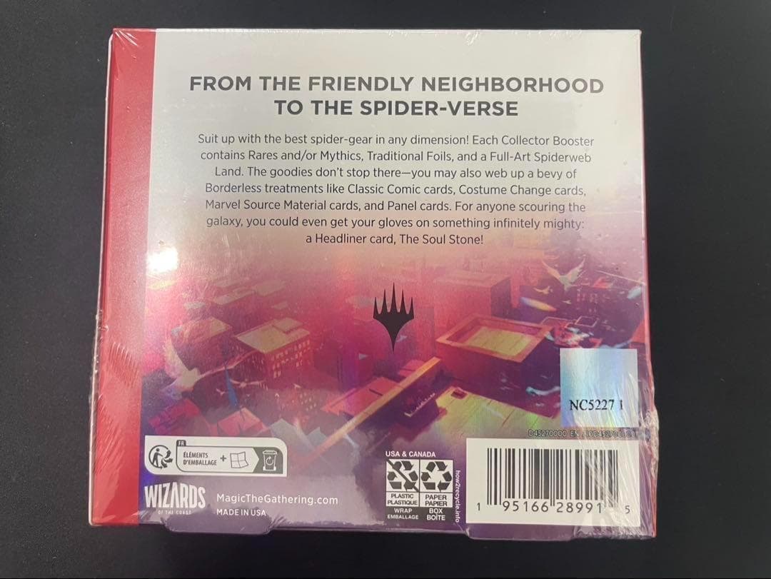 マーベル スパイダーマン コレクター・ブースター　英語版1BOX