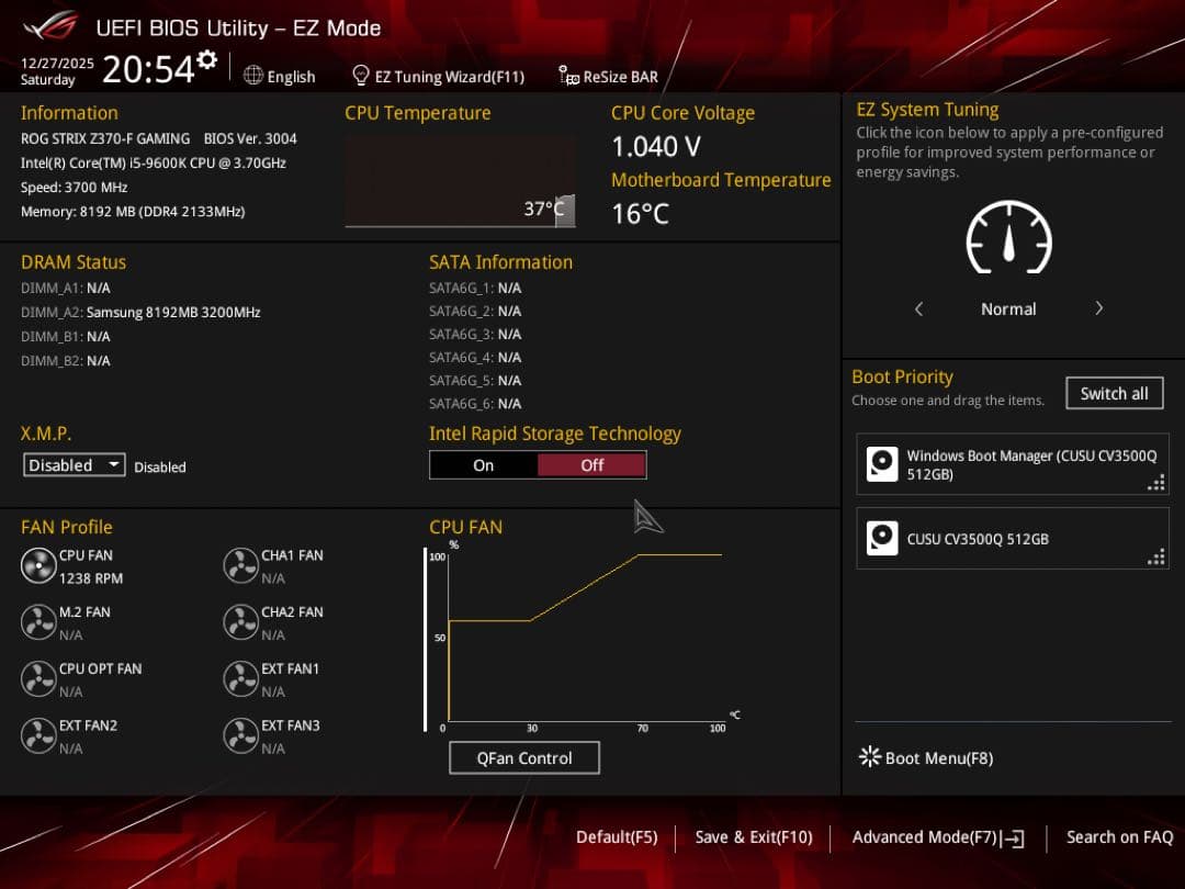 Intel Core™︎ i5®︎ 9600K 美品