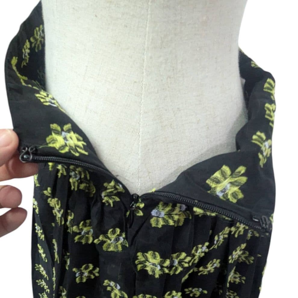 CECILIE BAHANSEN セシリーバンセン 花柄 スカート ブラック