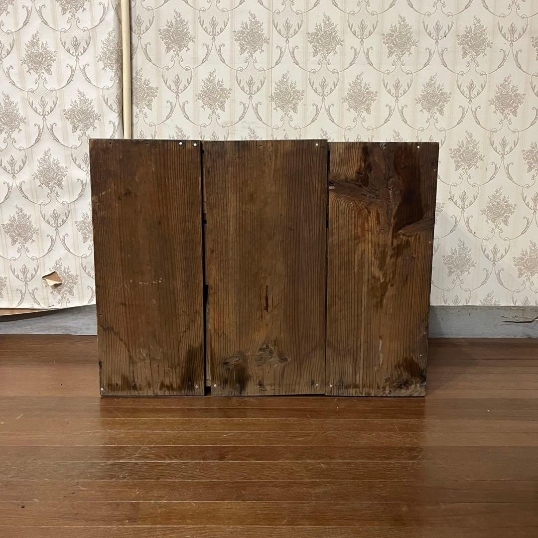 【アンティーク】昭和レトロ 木製 小箪笥 小引出し 収納棚 チェスト 古家具